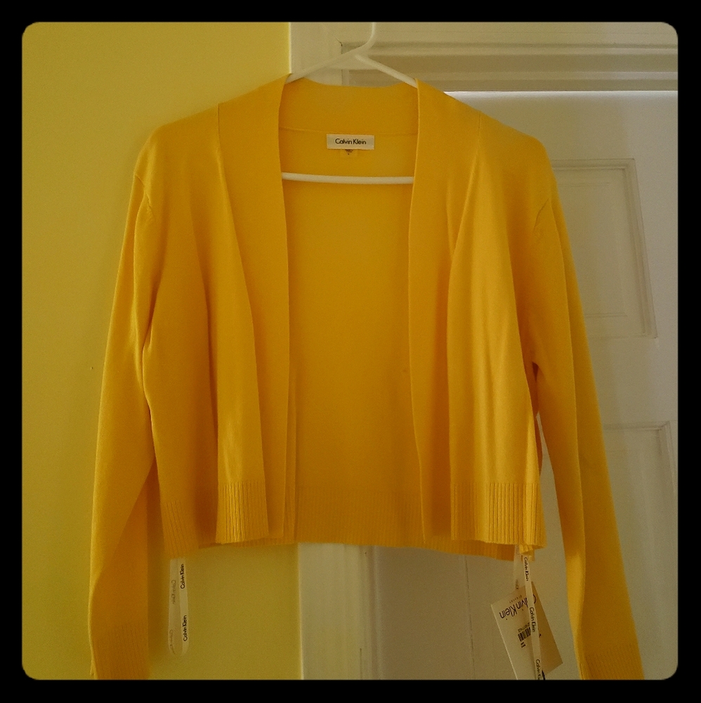 Calvin Klein Yellow Sweater